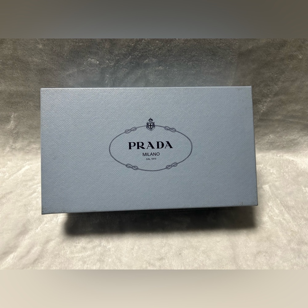 Blue Prada shoes box ONLY